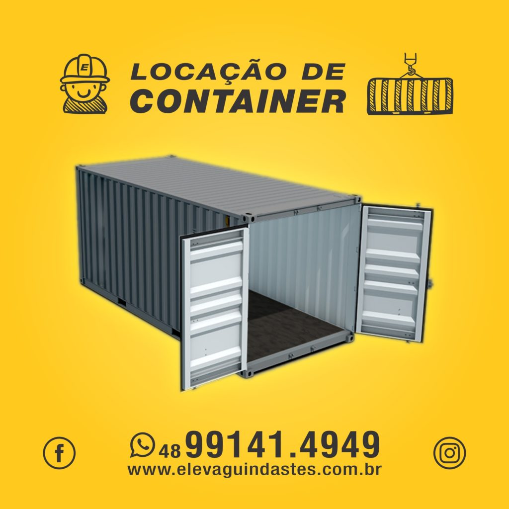 , Locação de Containers