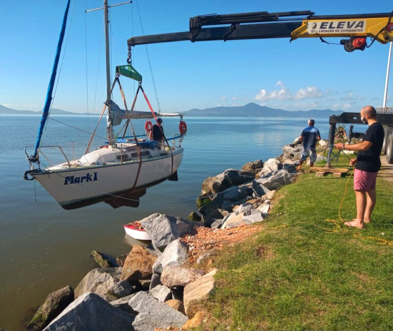 Içamento De Embarcações Eleva Guindastes 3893